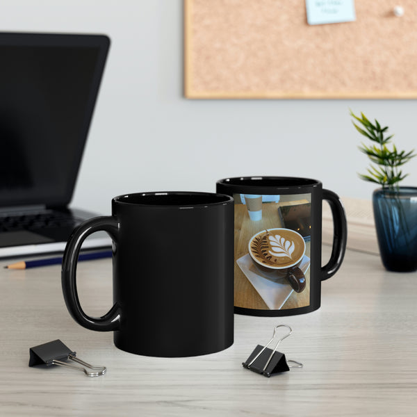 11oz Black Mug