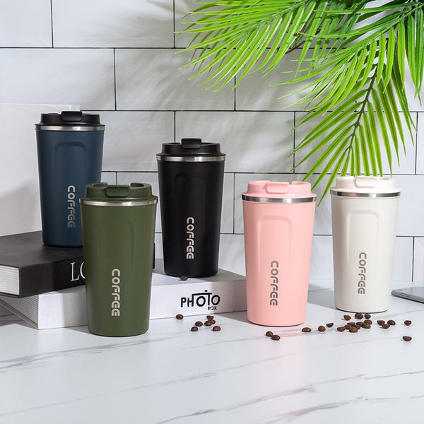 2020 New 380/510ML Portable Stainless steel Travel Coffee Mugs.