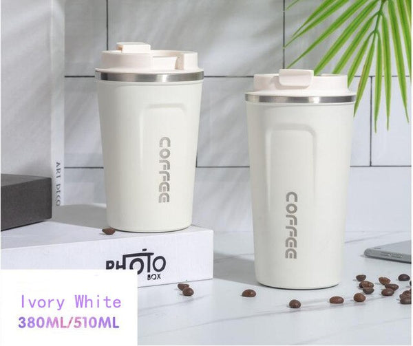 2020 New 380/510ML Portable Stainless steel Travel Coffee Mugs.