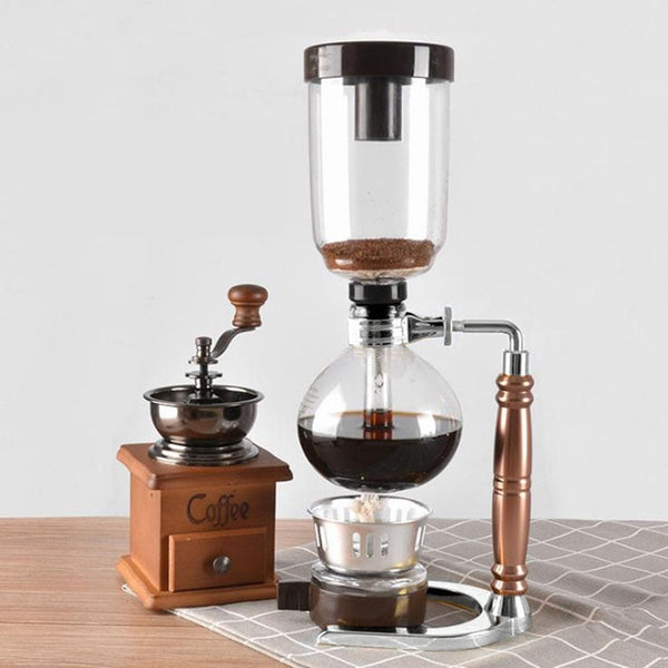 MICCK High Quality 3 Cups Syphon Coffee Pot.